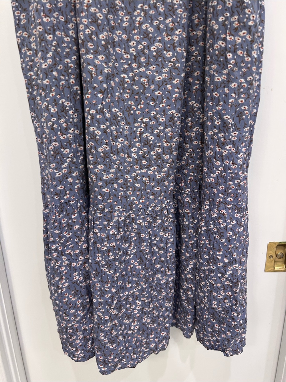 NATURAL LIFE Light Blue Floral Top with Ditsy Flowers - Picture 9 of 12